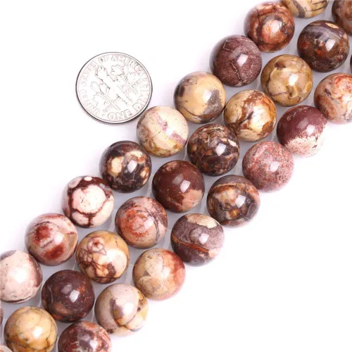 Miniatura 184 de GEM-Inside - Cuentas sueltas de ágata verde con bandas de energía natural, cuentas de energía natural para hacer joyas, 0.315 in, redondas, 15 Ágata