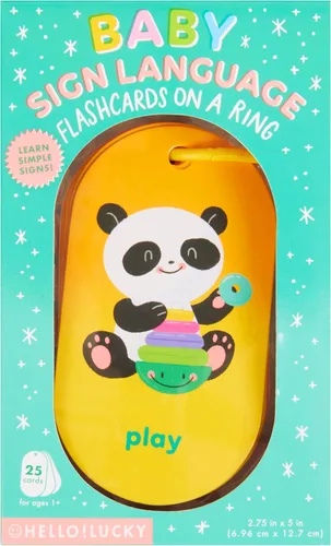Miniatura 3 de Hola!Lucky Baby's First Words Sign Language Tarjetas Flash (BFC4-25419)