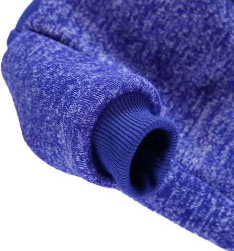 Miniatura 7 de Jecikelon - Ropa para mascotas, suéter suave, cálido y grueso, suéter de invierno para perros (talla S, color azul oscuro)