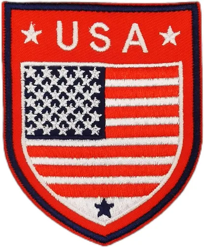 Miniatura 16 de Parche de escudo de bandera de Francia para planchar con apliques bordados tácticos banderas nacionales emblema insignia