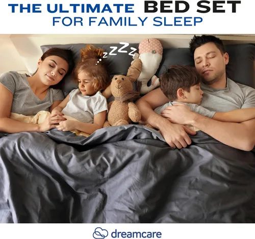 Miniatura 468 de DREAMCARE Juego de sábanas Queen – 6 piezas Sábanas de enfriamiento – hasta 15” Sábanas profundas tamaño Queen – Colección 2500 Supreme – Extra 03