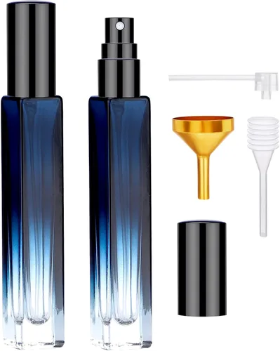 Miniatura 16 de Segbeauty 5 Pack de botellas de spray de vidrio rellenables de 10 ml para perfume, botella de colonia de niebla fina mini vacía de viaje de 10 ml