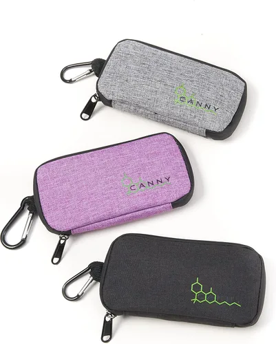 CANNY Bolsa de bolsillo a prueba de olores – Bolsa de viaje para eliminar olores de tamaño bolsillo Contenedor inodoro – Estuche medicinal con