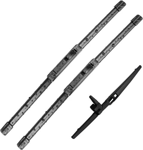 Miniatura 15 de 3 escobillas limpiaparabrisas para Jeep Renegade 2015 2016 2017 2018 2019 2020 2021 2022 2023, repuesto automotriz de equipo original, escobillas