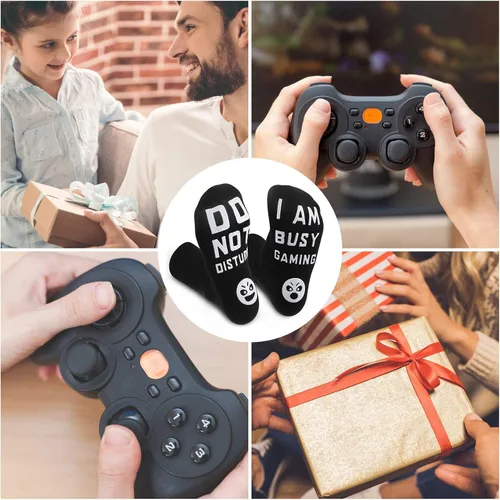Miniatura 6 de Calcetines de juego Do Not Disturb IM regalo para adolescentes y niños calcetines de jugador para hombres padre papá nieto sobrino