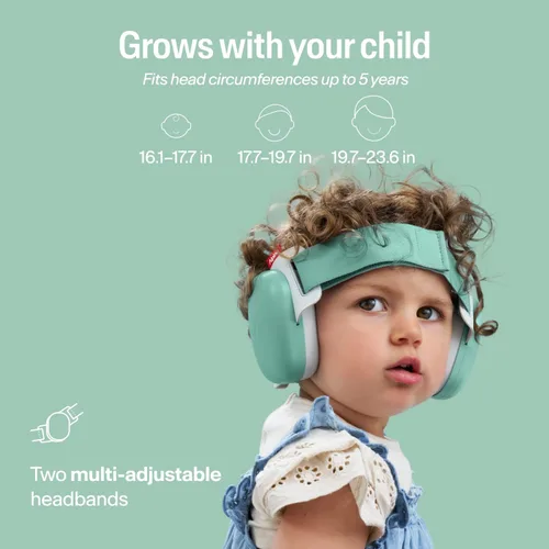 Miniatura 7 de Alpine Muffy Baby Comfort - Protege la audición para bebés y niños pequeños - Certificado CE y ANSI - Diadema para un ajuste seguro y comodidad