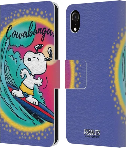 Miniatura 35 de Head Case Designs Funda de piel con licencia oficial de Peanuts Beach Surf Snoopy Boardwalk Airbrush compatible con Apple iPhone 11