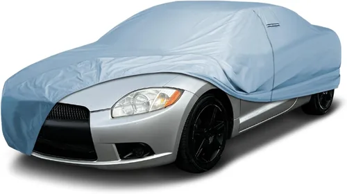 Miniatura 28 de iCarCover Funda de automóvil prémium para Mitsubishi Lancer 2001-2017, resistente al agua, para todo tipo de clima, ajuste personalizado