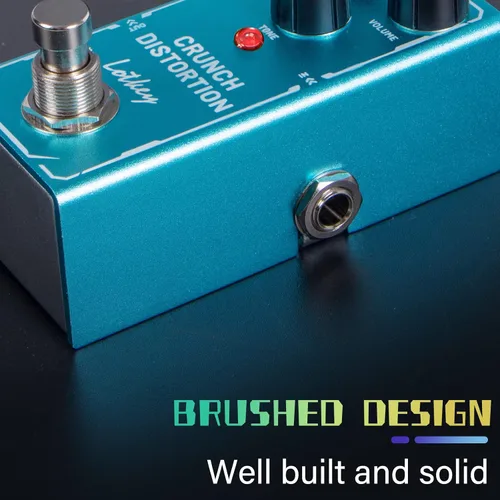 Miniatura 6 de Crunch Distortion Guitar Pedal, Lotkey Electric Effects Pedals Mini Single Type DC 9V True Bypass