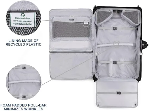Miniatura 4 de Travelpro Maxlite 5 Bolsa de mano con ruedas para ropa, Negro -, Maxlite 5 - Bolsa ligera de mano con ruedas