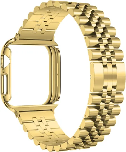Miniatura 14 de baozai Correas compatibles con Apple Watch de 1.811 in 1.772 in 1.732 in 1.654 in 1.614 in 1.575 in 1.496 in, correa de acero inoxidable con funda
