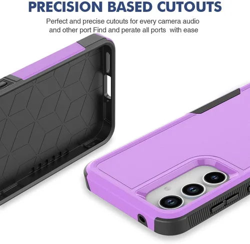 Miniatura 84 de Jeylly Compatible con Samsung Galaxy A22 5G Funda, Funda Samsung A22 5G con 2pcs protectores de pantalla de vidrio templado