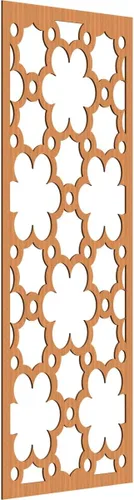 Miniatura 38 de Ekena Millwork WALW14X35X0250STGRO Southgate - Paneles de pared decorativos de madera con calado, 13 3/8 pulgadas de ancho x 34 3/8 pulgadas de rojo