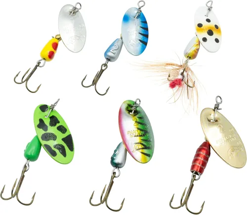 Miniatura 17 de Panther Martin Fishing Lures 6-Pack All Time Greatest Fish Catcher World Famous Spinning Lures in Value Kit Spinners for Trout, Salmon, Panfish