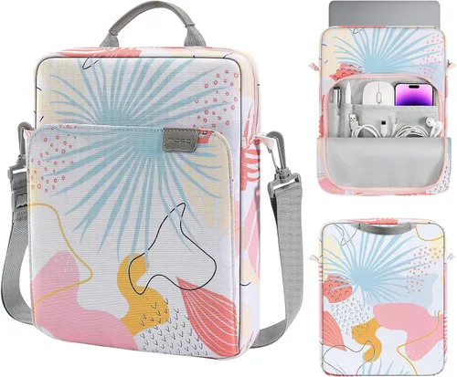 Miniatura 10 de MoKo Funda para Laptop de 15 Pulgadas Compatible con MacBook Air 15" M2 2023, MacBook Pro 14" M2 2023, Galaxy Tab S9 Ultra 14.6" 2023, Estuche