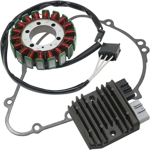 Miniatura 2 de Junta de estator de rectificador de bobina de estator para Kawasaki KLZ1000 Versys 1000 2012-2014 Bobina de estator 21003-0129 rectificador