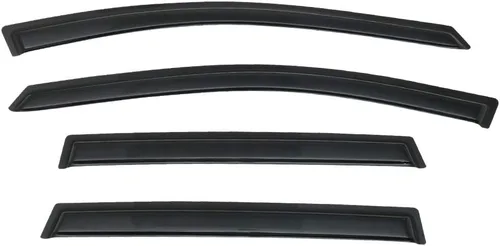 Visera de ventana compatible con Honda CRV 2017-2022, estilo delgado, acrílico, humo, tintado, sol, lluvia, protector de pantalla, deflector de