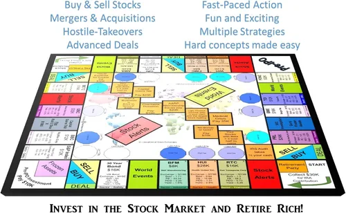 Miniatura 5 de Juego de la Bolsa de Valores – Acción del Mercado de Valores hecha fácil y divertida! Basado en el mercado de valores real. Educativo, competitivo