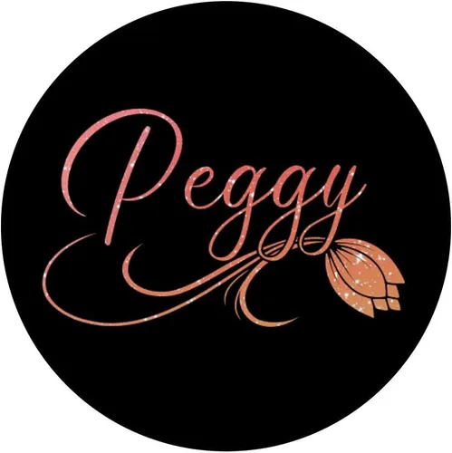 Miniatura 3 de Peggy Nombre Floral Tulipán Flores Diseño Rosa PopSockets PopSockets intercambiables PopGrip
