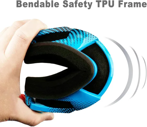 Miniatura 4 de Gafas de motocross para adultos, motocross, motocross, 4 ruedas, MX ATV todoterreno, lentes antiniebla para hombres y mujeres