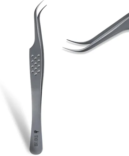 Miniatura 13 de Stacy Lash STL-1 Pinzas de extensión de pestañas aislantes/Suministros para extensiones clásicas y pestañas postizas individuales/Herramienta