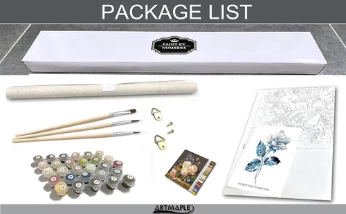Miniatura 5 de Artmaple Pintura por números para adultos principiantes, opción de regalo ideal para cumpleaños o cualquier festival, kit de pintura acrílica