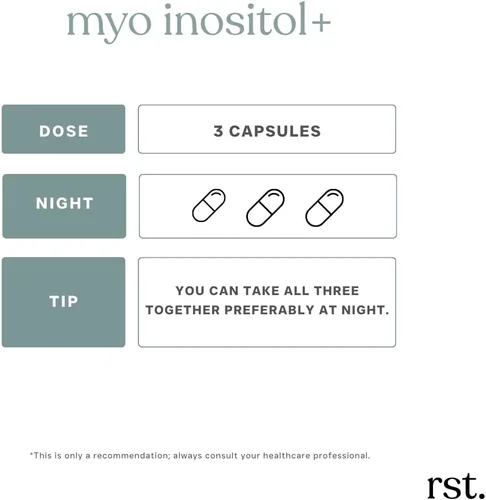 Miniatura 5 de MYOINOSITOL+ Mio-inositol y D-Chiro Inositol (proporción 40:1) + metilfolato, vitamina B6 y zinc Apoya el equilibrio hormonal, la salud