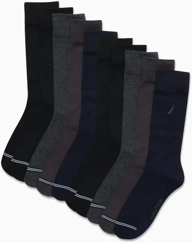 Miniatura 2 de Nautica Calcetines de vestir para hombre - Calcetines sólidos (10 unidades)