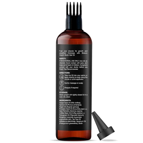 Miniatura 3 de Botanic Hearth Aceite de biotina para el crecimiento del cabello y aceites de tratamiento capilar Tratamiento fortalecedor seco, encrespado