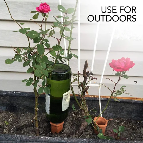 Miniatura 7 de Modern Innovations estacas para regar plantas, conjunto de 4 para regar plantas con este gran sistema de riego, perfecto para el hogar como un