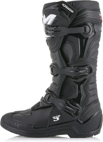 Miniatura 2 de Alpinestars Tech 3 - Botas de motocross para adulto, Negro