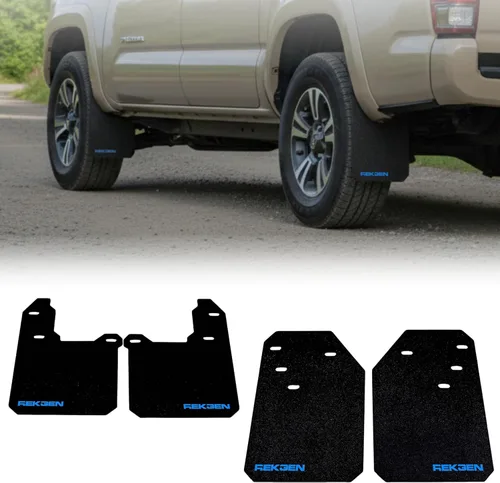Miniatura 8 de REK GEN Aletas de barro compatibles con Toyota Tacoma Gen3 (2016-2023) - Protectores de barro resistentes para protección todoterreno - Fácil