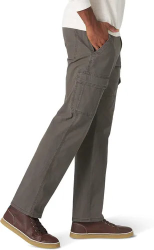 Miniatura 4 de Wrangler Authentics - Pantalones elásticos para hombre, ajuste clásico relajado, tipo cargo