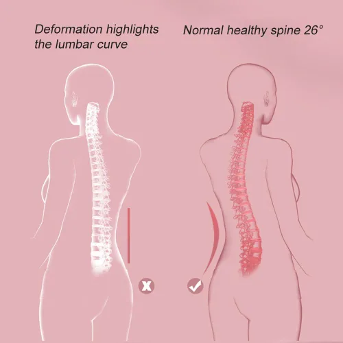 Miniatura 2 de Refresh - Estirador de cuello y espalda, galleta para aliviar el dolor de espalda baja, corrector de postura, dolor de espalda para hernia de disco