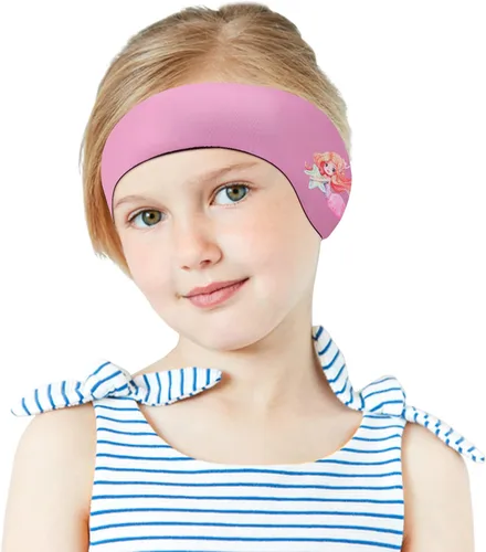 Miniatura 22 de MoKo Diadema de natación para niños y adultos, linda diadema Swinmmers para mantener el agua fuera, impermeable, banda de protección para los oídos