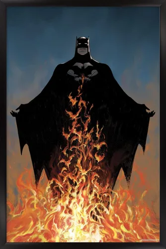 Miniatura 8 de Trends International DC Comics Batman - Póster de pared de fuego Versión con marco dorado