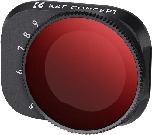 Miniatura 12 de K&F Concept Mini 3 Pro Variable ND2-32 (1-5 Stop) Filtro ND compatible con DJI Mini 3 Pro, 28 accesorios Mini 3 Pro multicapa