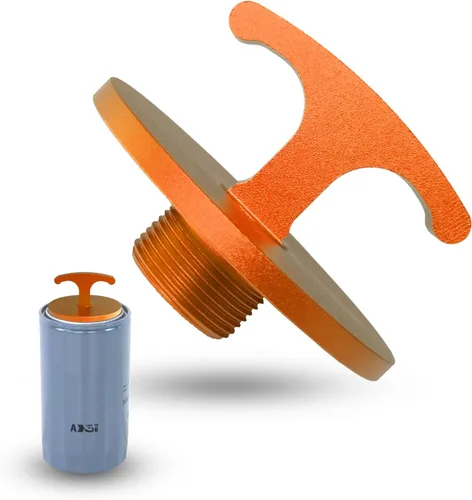 Miniatura 7 de Herramienta de tapón de filtro de aceite, herramienta de extracción de tapa de filtro de aceite de aleación de aluminio para Dodge Ram 2500, 3500