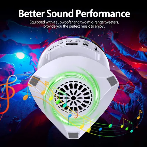 Miniatura 6 de Altavoz de espectáculo de luz de fiesta en casa de bola