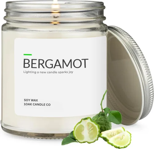 Miniatura 21 de 1OAK Vela de Manzana - Velas perfumadas de cera de soja (Manzana) - Velas de soja para aromatizar el hogar - Quema larga premium - Hechas a mano