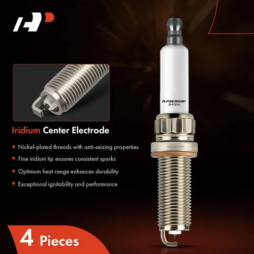 Miniatura 3 de A-Premium Bujías de Iridio y Platino Compatibles con BMW 320i, 320i xDrive, 328i, 328i GT xDrive, 328i xDrive, X5, 528i, 528i xDrive, X3, 428i, 428i