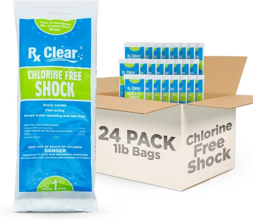 Miniatura 7 de Rx Clear Choque de piscina sin cloro Tratamiento oxidante sin cloro (MPS) Monopersulfato de potasio al 36.2% Gránulos de disolución rápida
