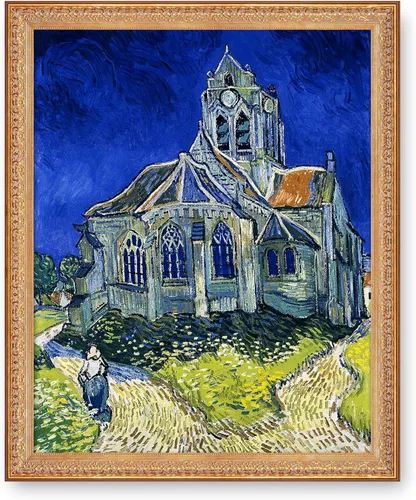 Miniatura 27 de A&T ARTWORK Noche estrellada sobre el Ródano de Vincent Van Gogh. Tamaño del marco: 36 x 30 pulgadas, tamaño de la imagen: 30 x 24 pulgadas