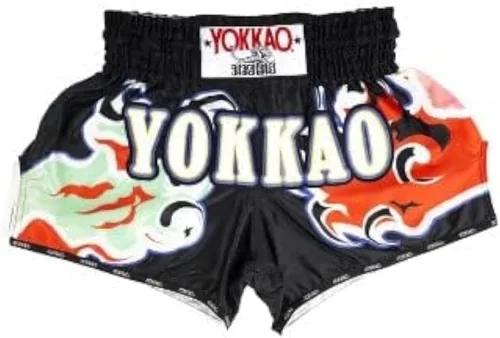 Miniatura 3 de YOKKAO Pantalones cortos de boxeo Muay Thai para hombres y mujeres Pantalones cortos de satén premium para atletas Ideal para entrenamiento