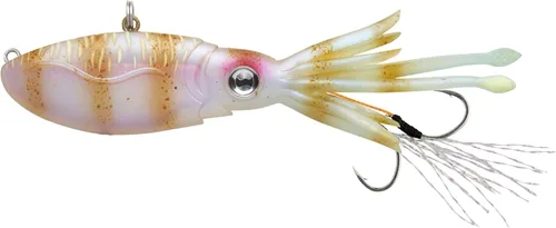Miniatura 48 de Nomad Design Señuelo de pesca vibratorio patentado original de Squidtrex – Señuelo de plástico suave TPE con aroma añadido para agua salada con Cali