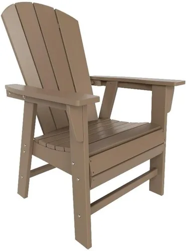 Miniatura 23 de Costaelm Sillas de césped, sillas de porche delantero, HDPE balcón, piscina, silla Adirondack, moderna silla de patio al aire libre, salón de resina