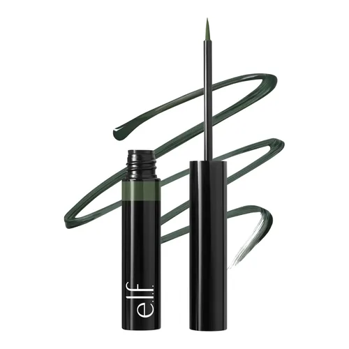 Miniatura 10 de e.l.f. Delineador de ojos Inkwell a prueba de H2O, delineador líquido de alto pigmento, impermeable, ofrece un acabado mate, vegano y libre