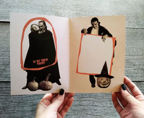 Miniatura 6 de PIXILUV BELA LUGOSI HALLOWEEN Tarjetas de felicitación 12 tarjetas grandes ~ Bela Lugosi Drácula Silent Film Stills Photos ~ Reimpresión de postales