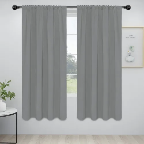 Miniatura 125 de Easy-Going - Cortinas opacas con bolsillo para varilla para el dormitorio, cortinas para ventanas que oscurecen la habitación o la sala de estar