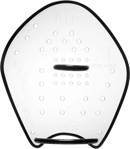 TYR Catalyst Stroke Paletas de Natación - Paletas de Natación para Adultos para Entrenamiento - Aletas de Mano Duraderas y Flexibles para